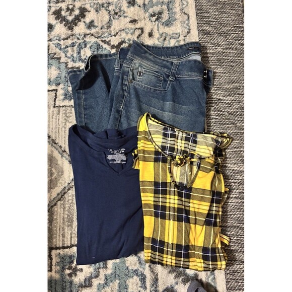 Rampage Denim - Rampage Denium Jeans Sz 18 ,with2 Shirt Amazing Price Complete Outfit